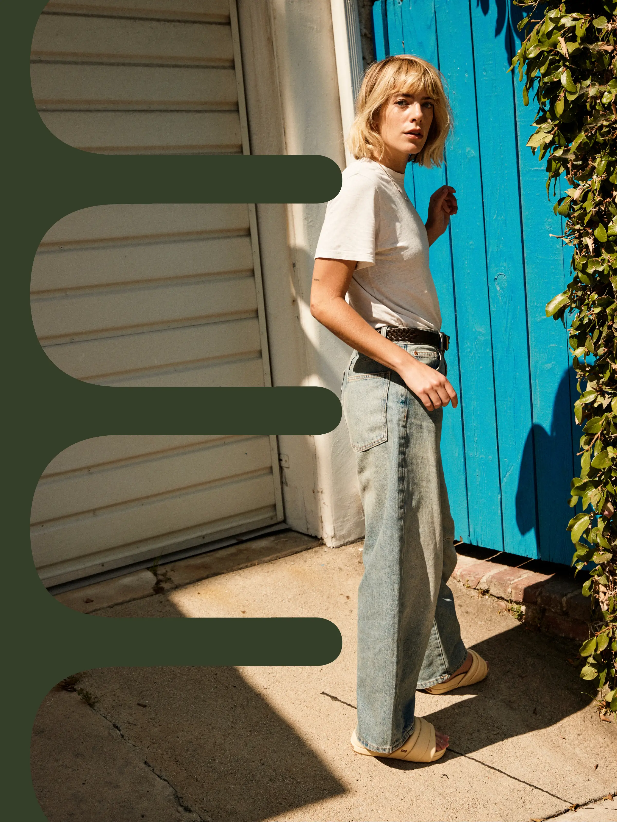 The Softie Slide - Cream - Image 12