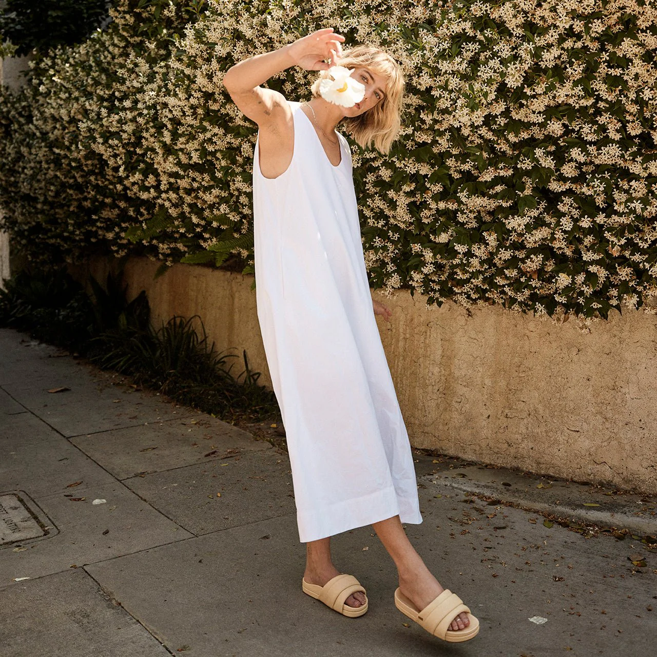 The Softie Slide - Cream - Image 9