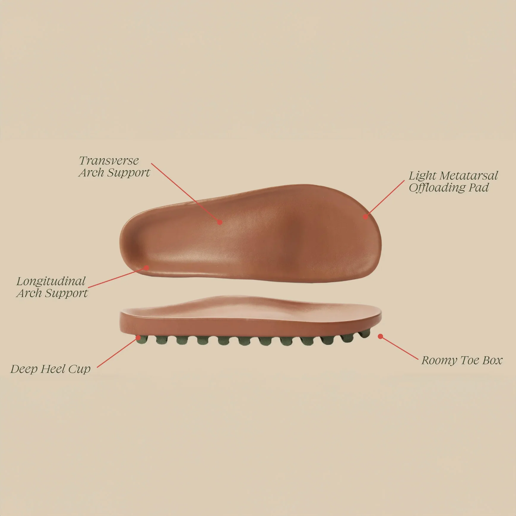 The Softie Slide - Tobacco Brown - Image 12