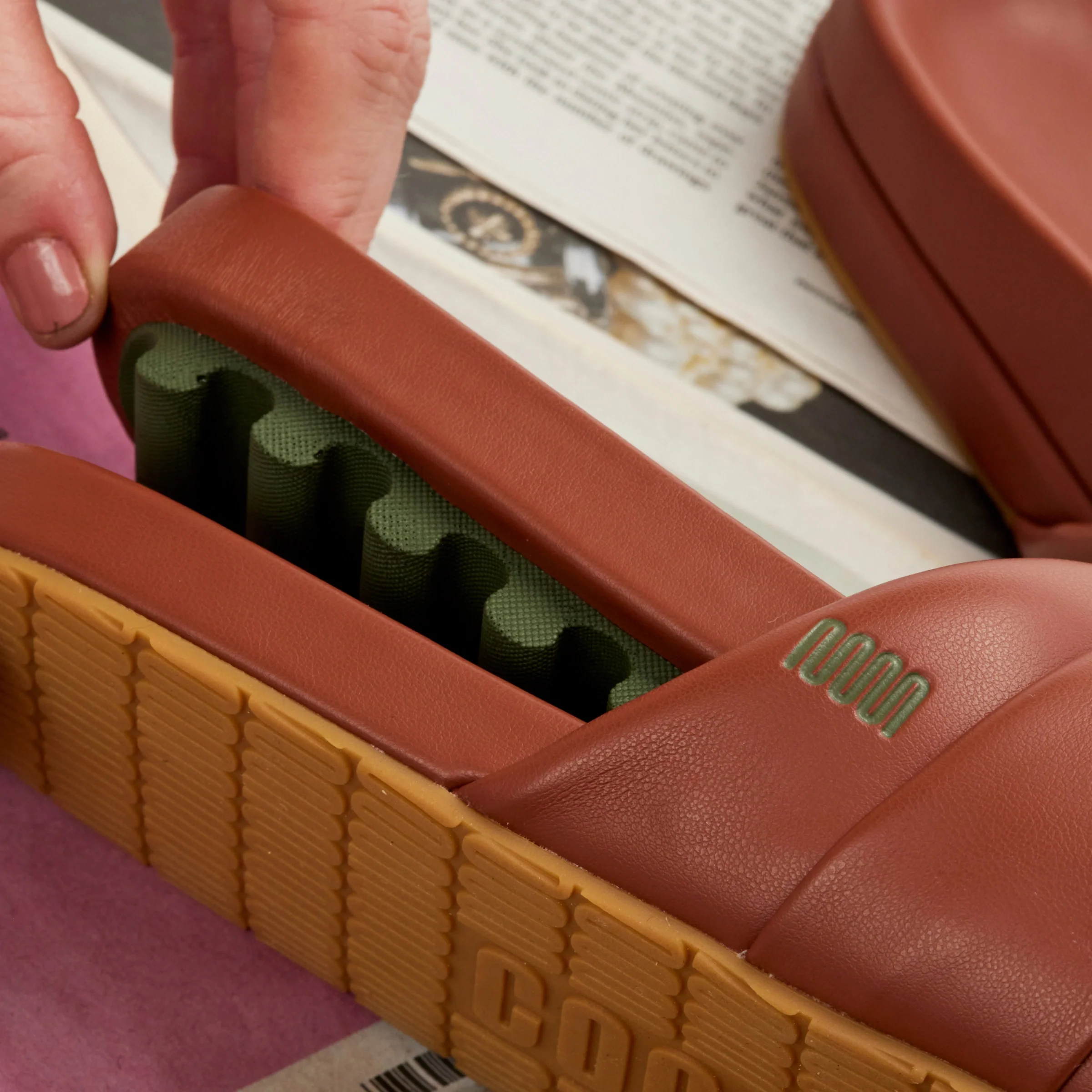 The Softie Slide - Tobacco Brown - Image 7