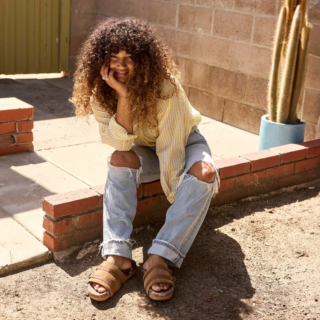 The Rhoads Slide - Otter Brown with Ashland - Image 4