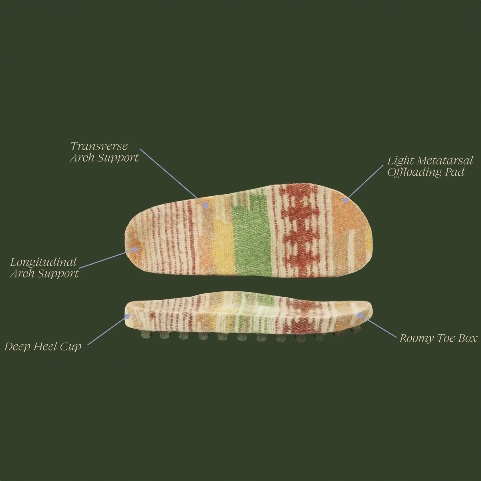 The Rhoads Slide - Green with Santa Fe - Image 10