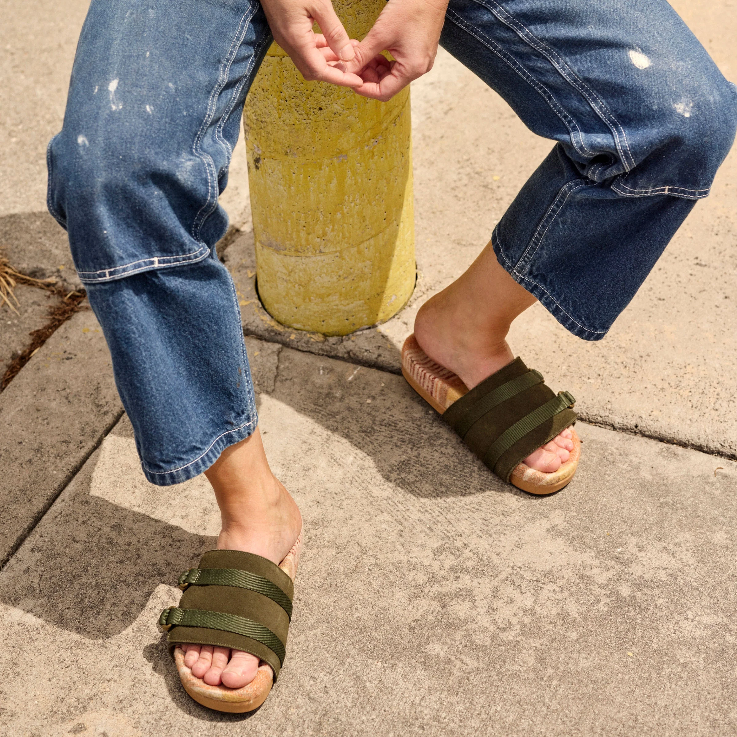 The Rhoads Slide - Green with Santa Fe - Image 4