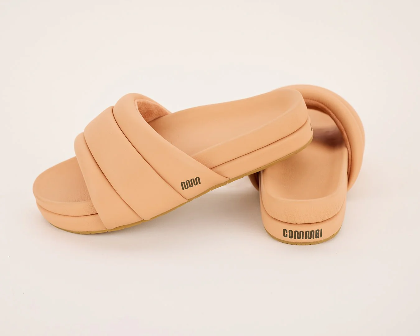 The Softie Slide - Blush Pink Napa Leather - Image 7