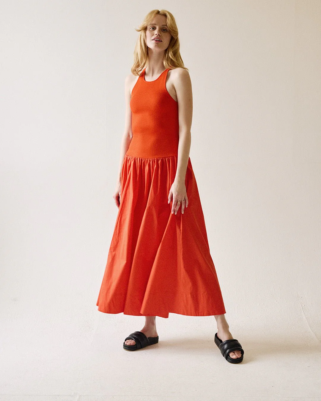 The Softie Slide - Midnight Black Napa Leather - Image 6