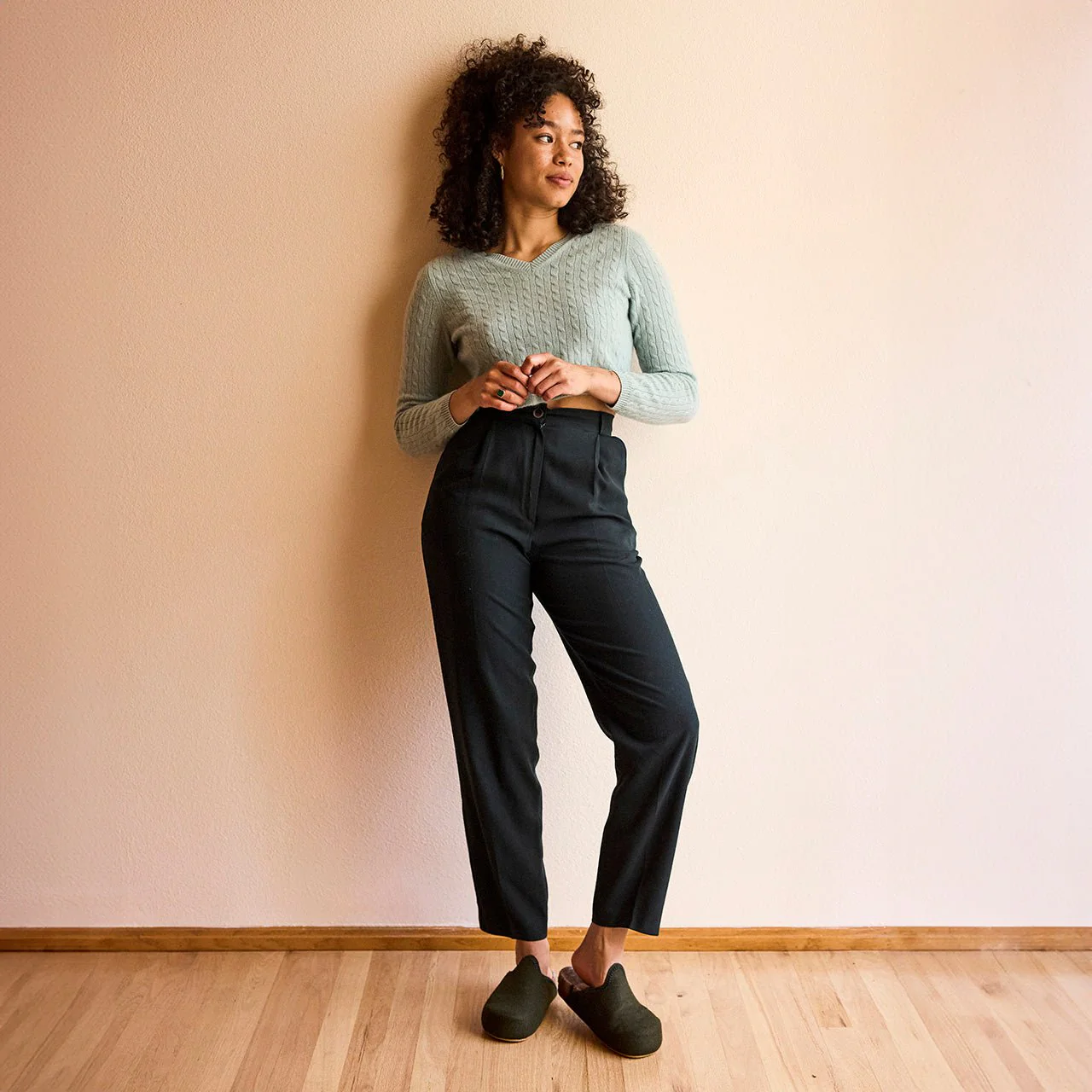 The Woolie Burro - Forest Elf Green with Ashland - Image 10