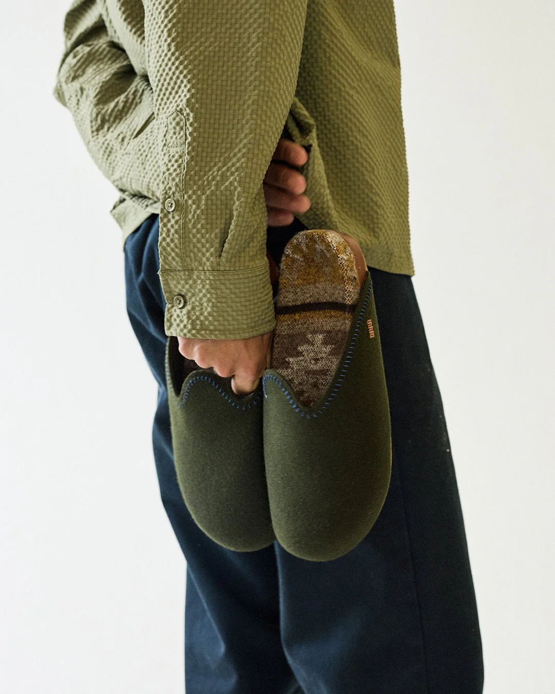 The Woolie Burro - Forest Elf Green with Ashland - Image 13